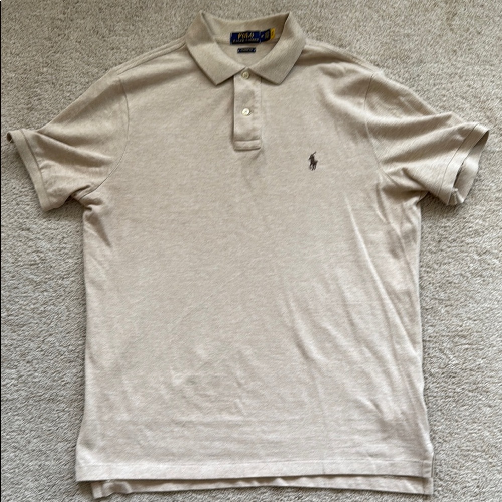 Polo by Ralph Lauren Tan Classic Polo Shirt